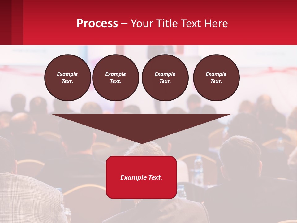 A Man Giving A Presentation To A Group Of People PowerPoint Template