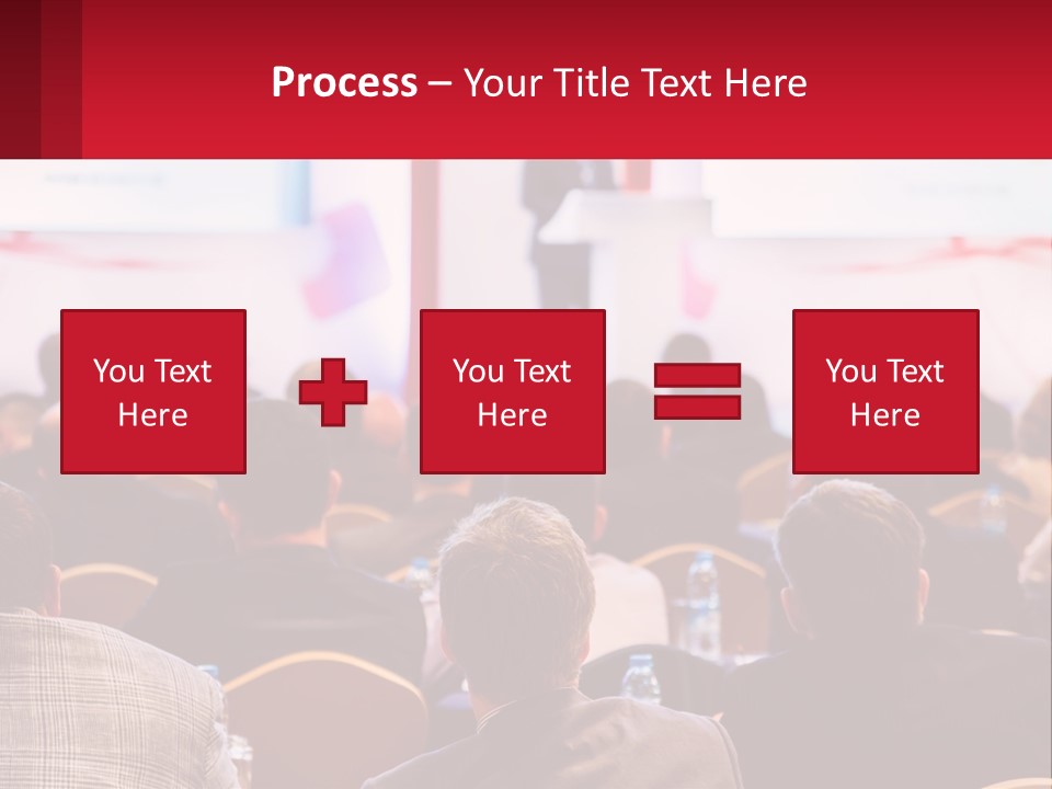 A Man Giving A Presentation To A Group Of People PowerPoint Template