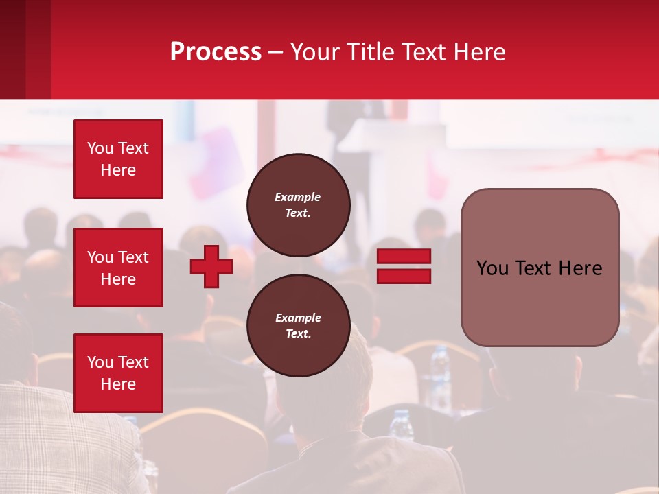A Man Giving A Presentation To A Group Of People PowerPoint Template