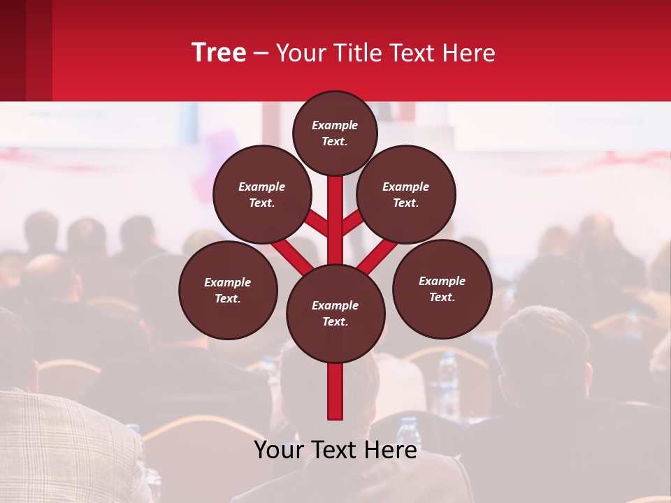 A Man Giving A Presentation To A Group Of People PowerPoint Template