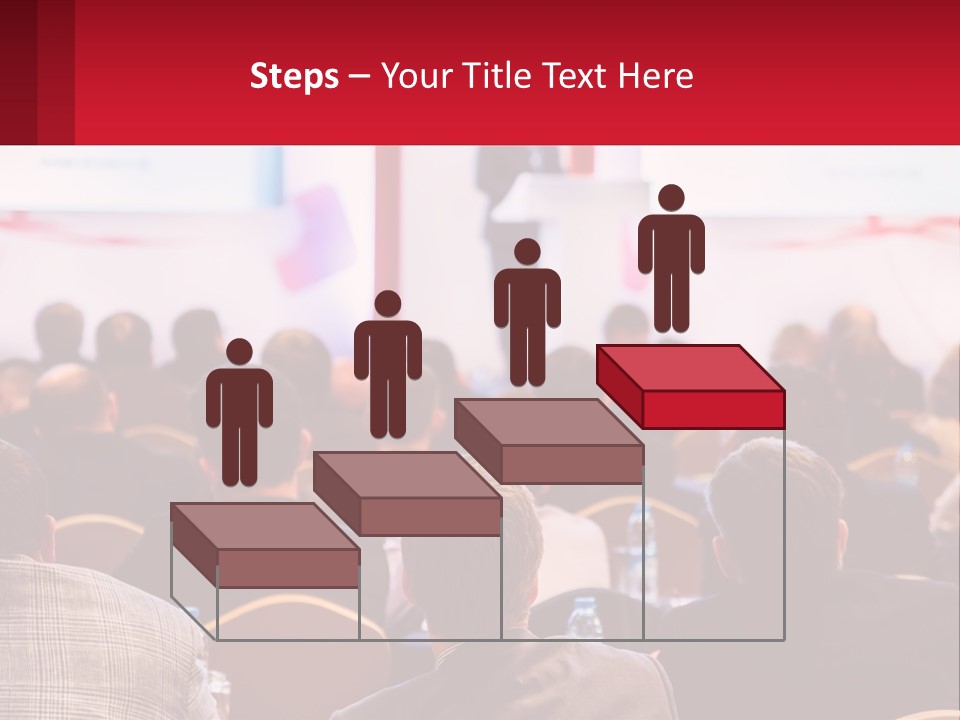 A Man Giving A Presentation To A Group Of People PowerPoint Template
