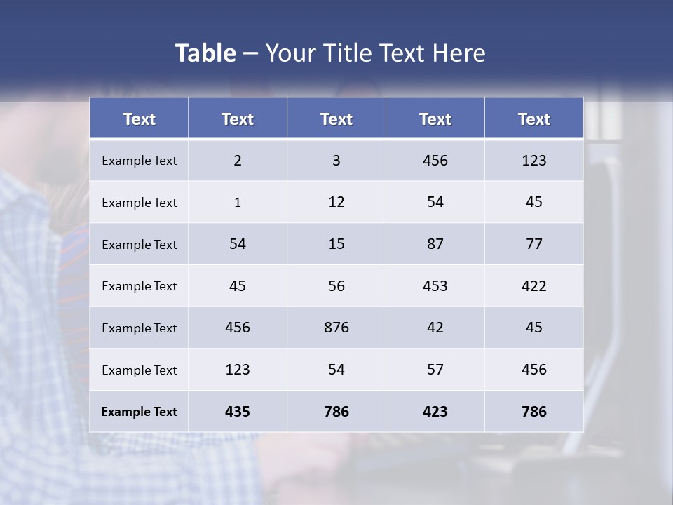A Group Of People Standing Around A Computer Screen PowerPoint Template