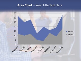 A Group Of People Standing Around A Computer Screen PowerPoint Template
