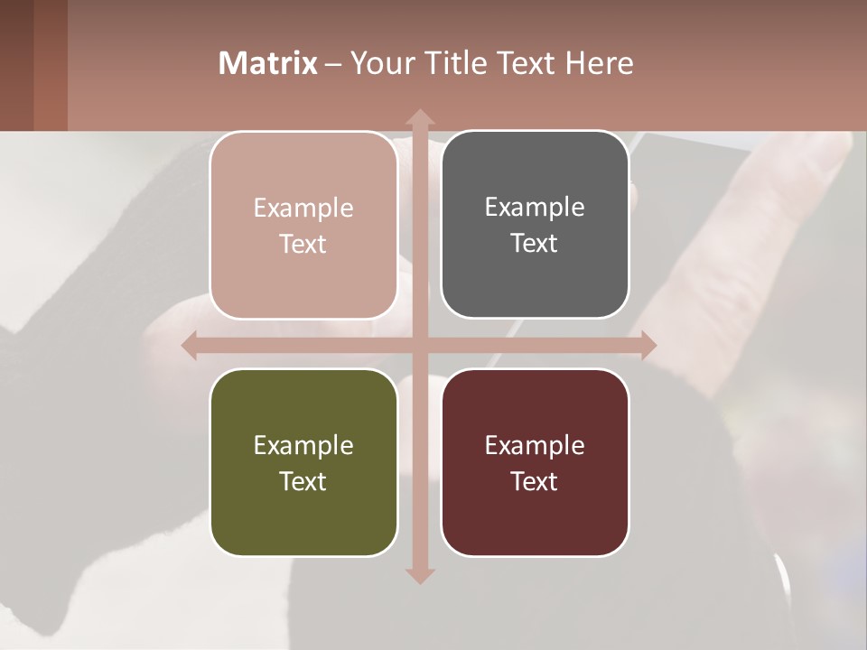 A Person Holding A Cell Phone In Their Hands PowerPoint Template