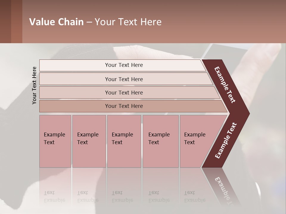 A Person Holding A Cell Phone In Their Hands PowerPoint Template