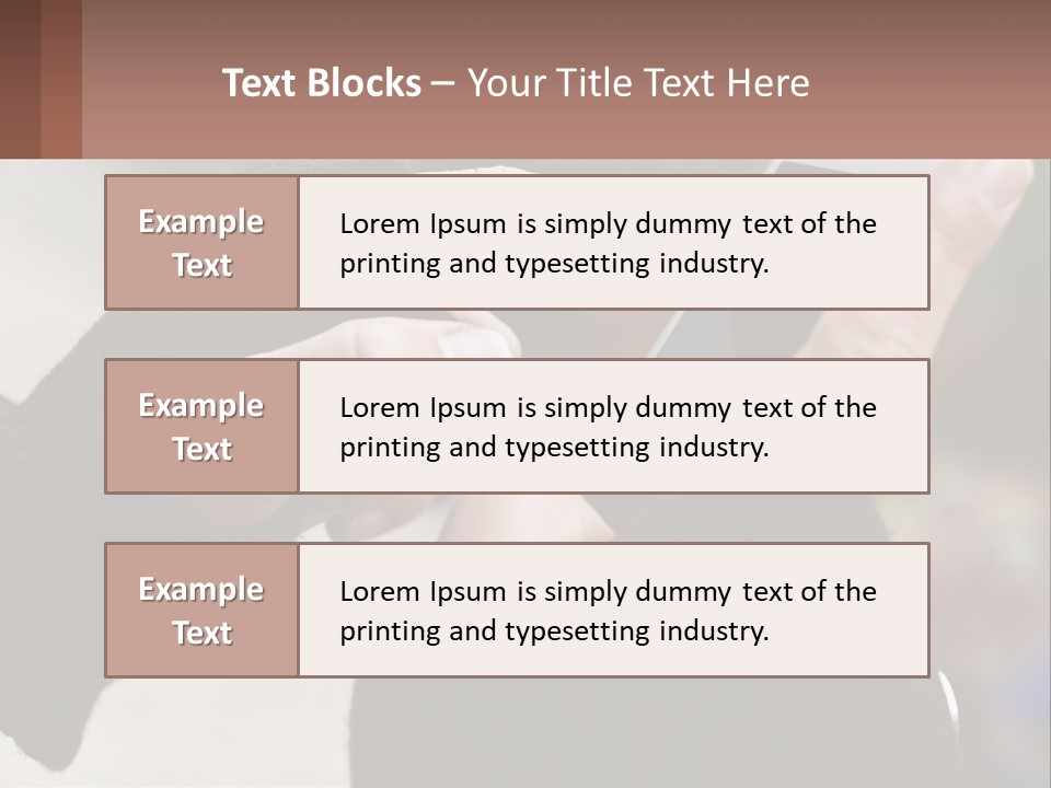 A Person Holding A Cell Phone In Their Hands PowerPoint Template
