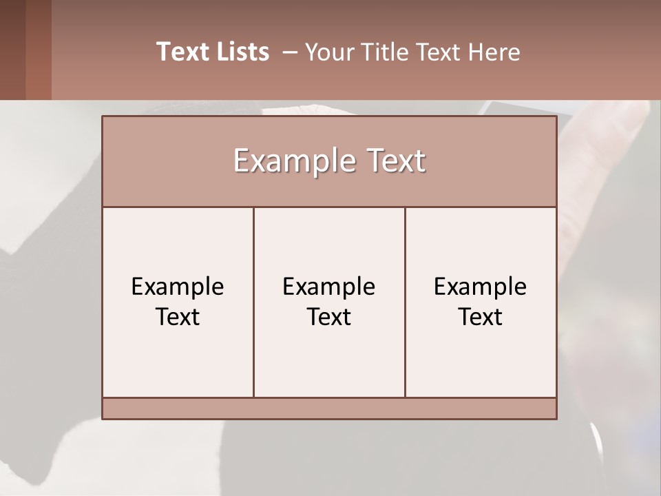 A Person Holding A Cell Phone In Their Hands PowerPoint Template