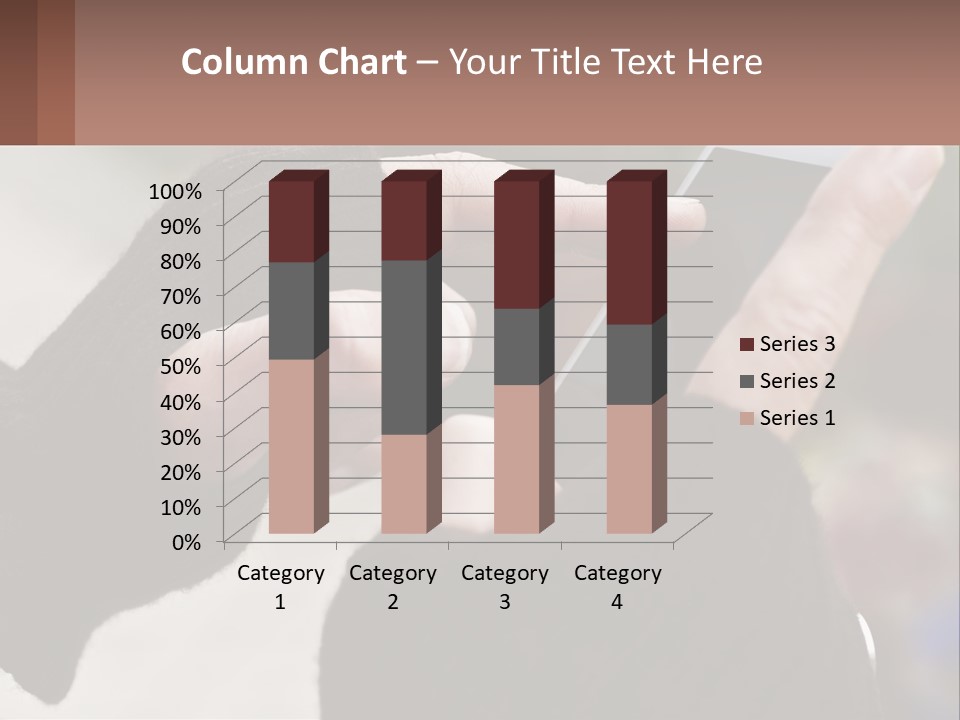 A Person Holding A Cell Phone In Their Hands PowerPoint Template
