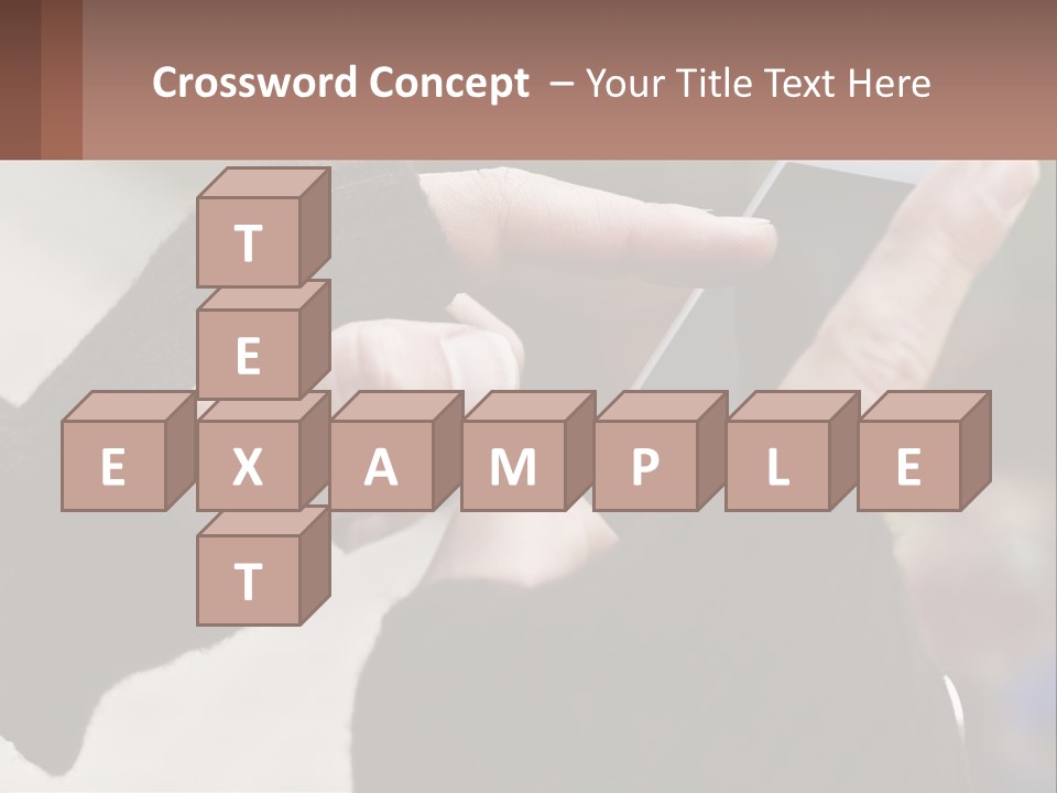 A Person Holding A Cell Phone In Their Hands PowerPoint Template