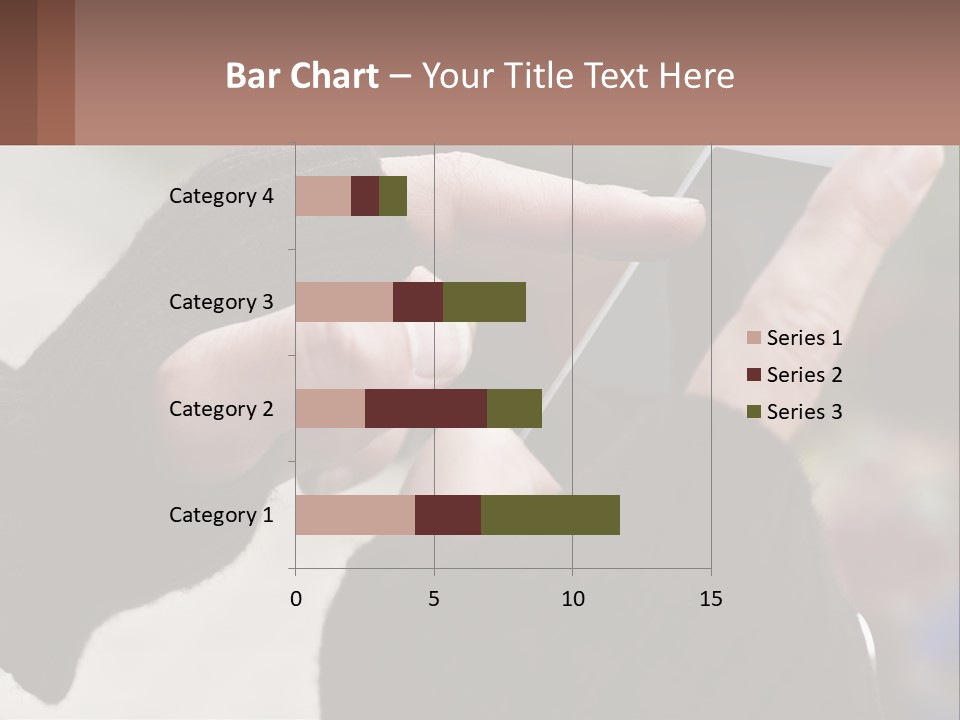 A Person Holding A Cell Phone In Their Hands PowerPoint Template
