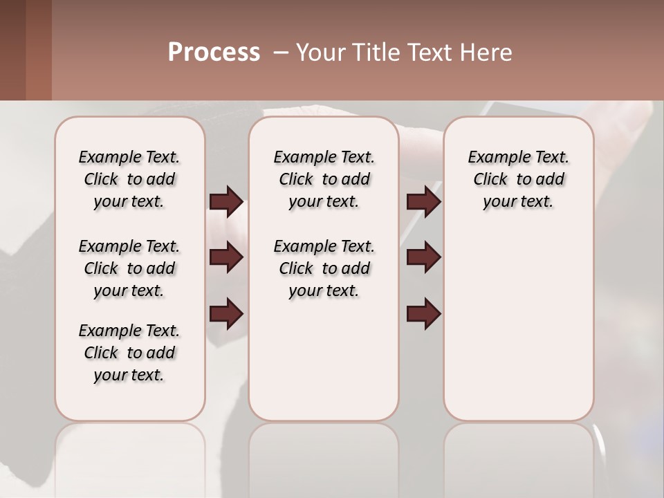 A Person Holding A Cell Phone In Their Hands PowerPoint Template
