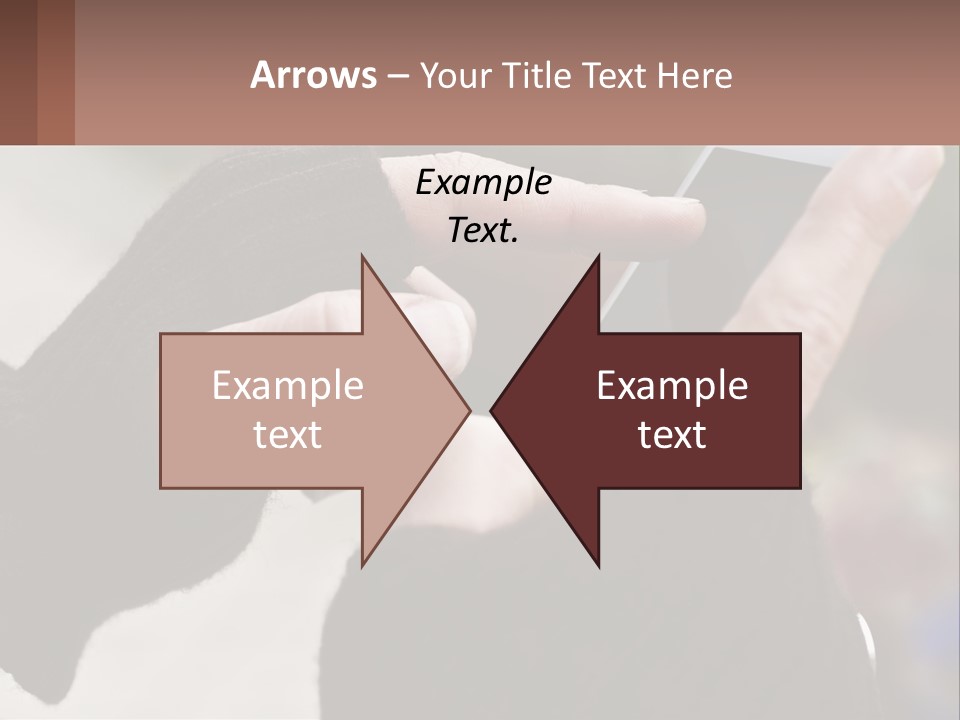 A Person Holding A Cell Phone In Their Hands PowerPoint Template