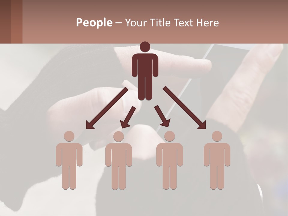 A Person Holding A Cell Phone In Their Hands PowerPoint Template