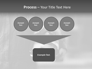 A Man Wearing A Helmet With Goggles On His Face PowerPoint Template