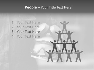 A Man Wearing A Helmet With Goggles On His Face PowerPoint Template
