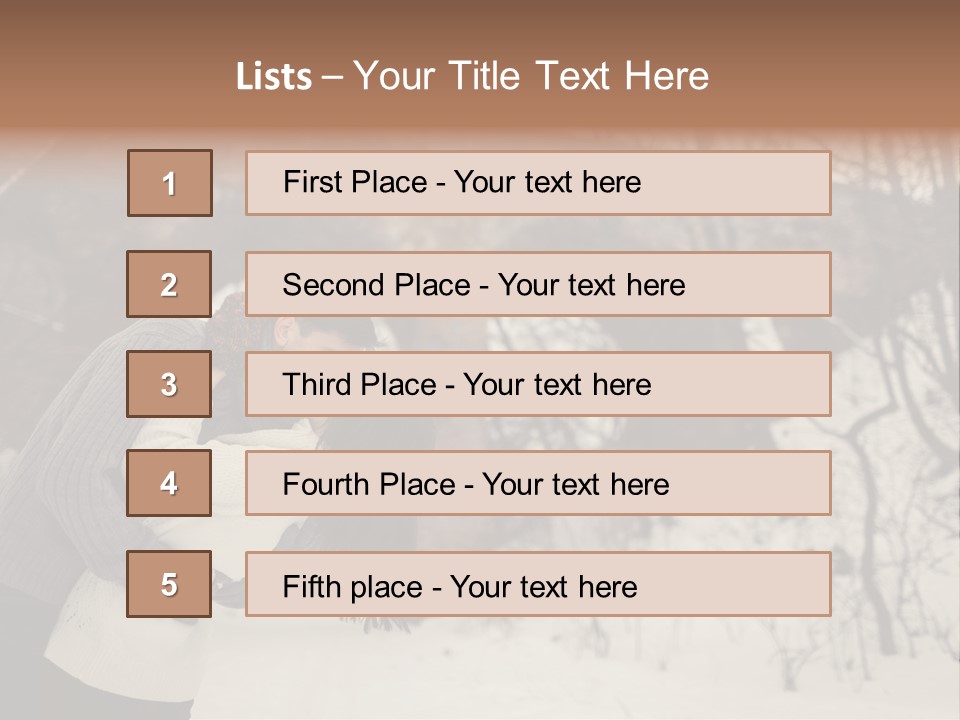 A Man And Woman Kissing In Front Of A Bridge PowerPoint Template