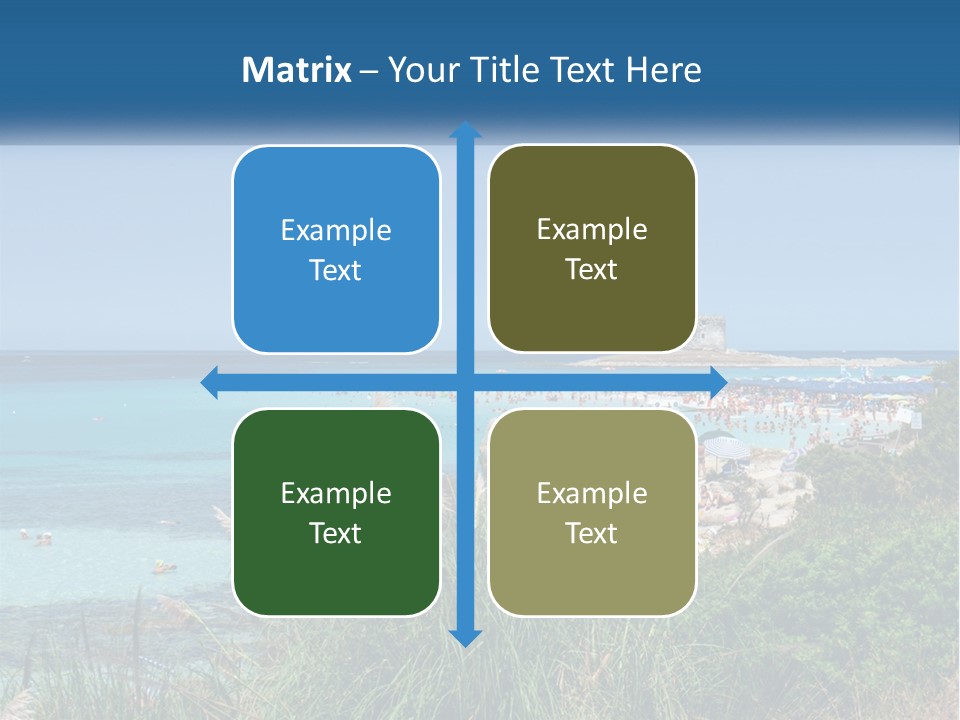 A Large Body Of Water With People In It PowerPoint Template