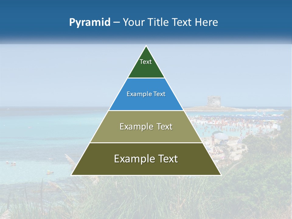 A Large Body Of Water With People In It PowerPoint Template