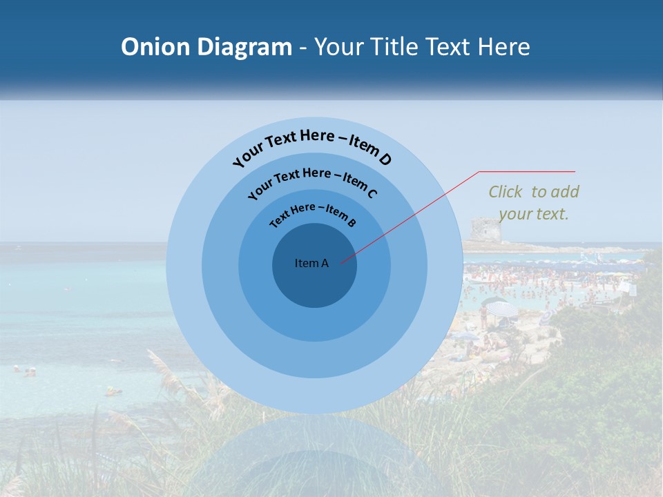 A Large Body Of Water With People In It PowerPoint Template