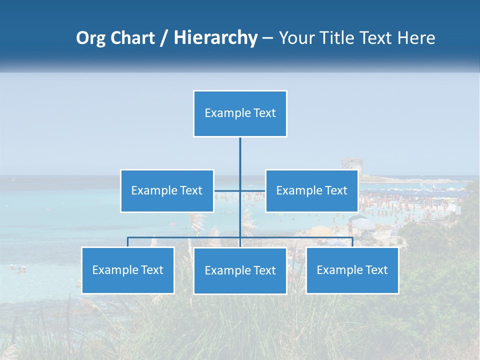 A Large Body Of Water With People In It PowerPoint Template