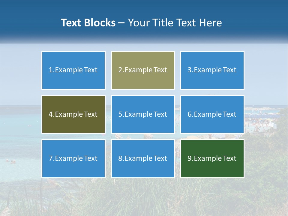 A Large Body Of Water With People In It PowerPoint Template