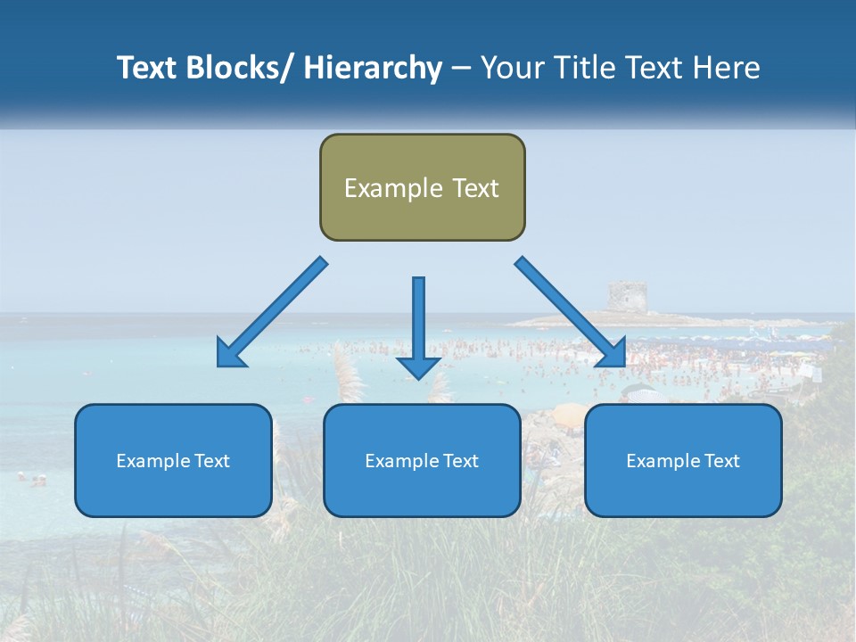 A Large Body Of Water With People In It PowerPoint Template