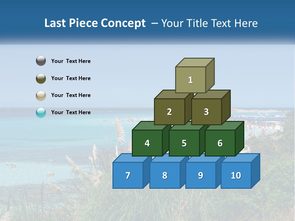 A Large Body Of Water With People In It PowerPoint Template