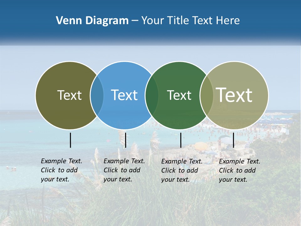 A Large Body Of Water With People In It PowerPoint Template