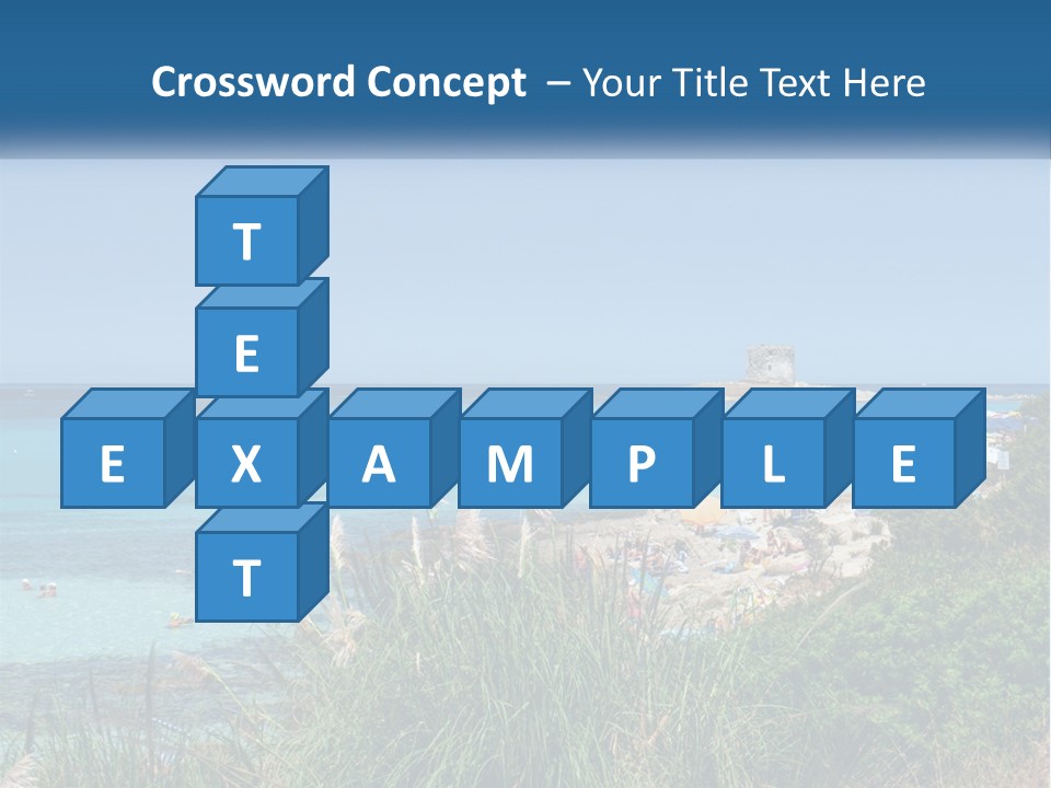 A Large Body Of Water With People In It PowerPoint Template