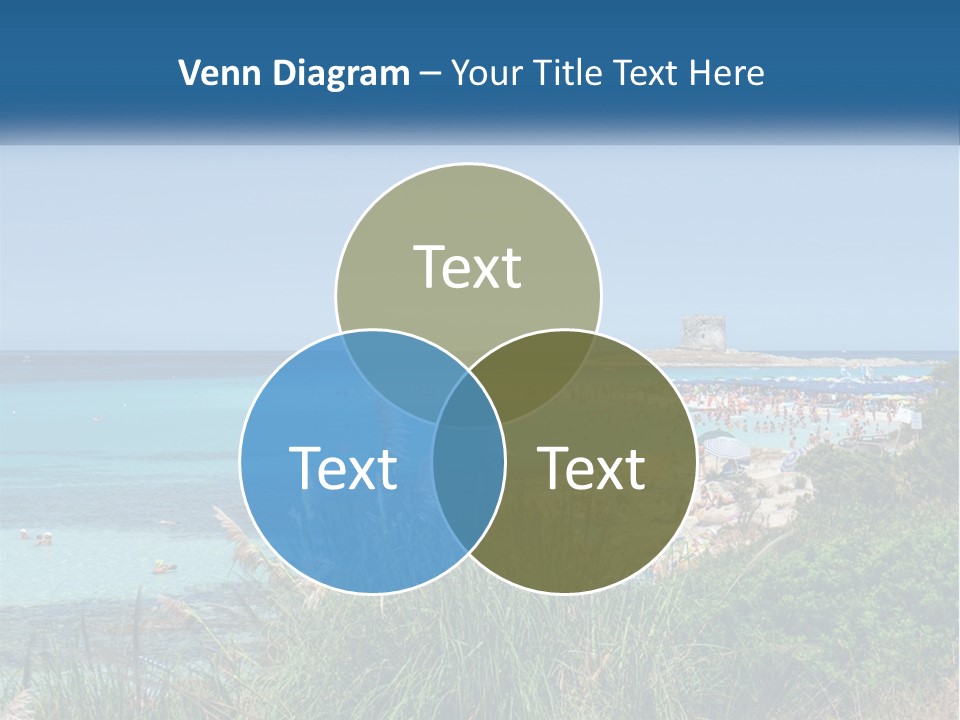 A Large Body Of Water With People In It PowerPoint Template