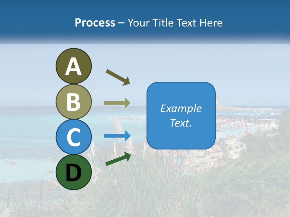 A Large Body Of Water With People In It PowerPoint Template