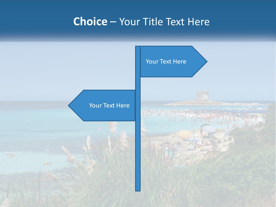 A Large Body Of Water With People In It PowerPoint Template