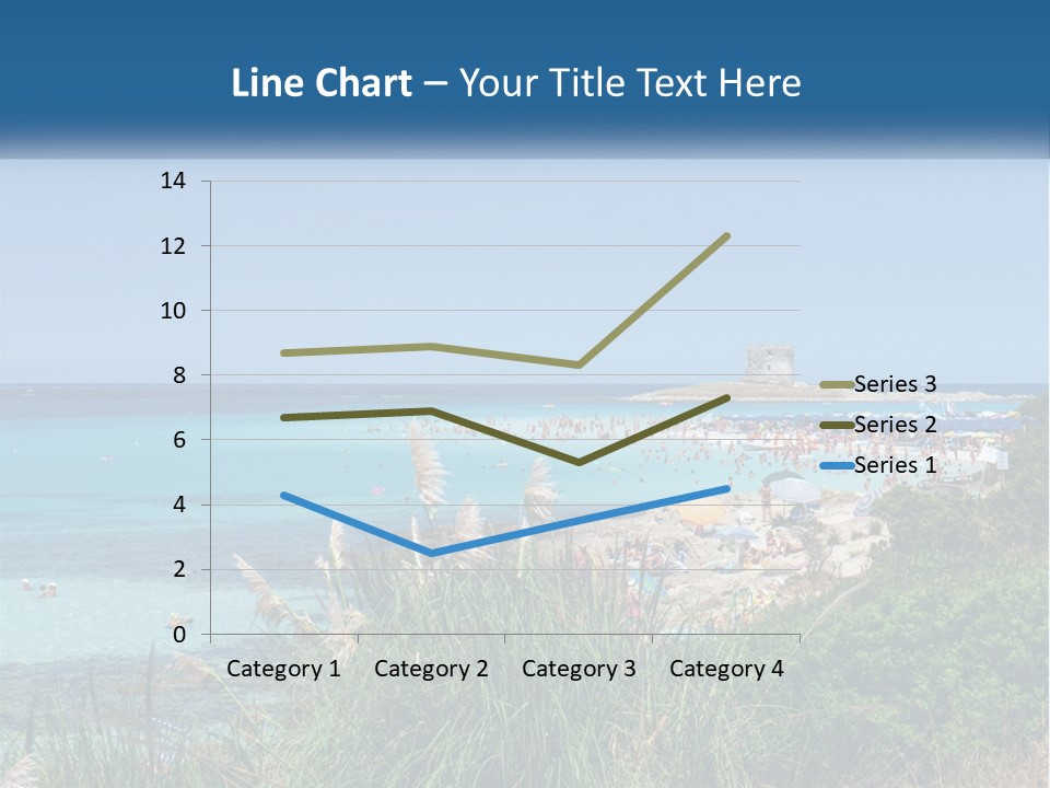 A Large Body Of Water With People In It PowerPoint Template