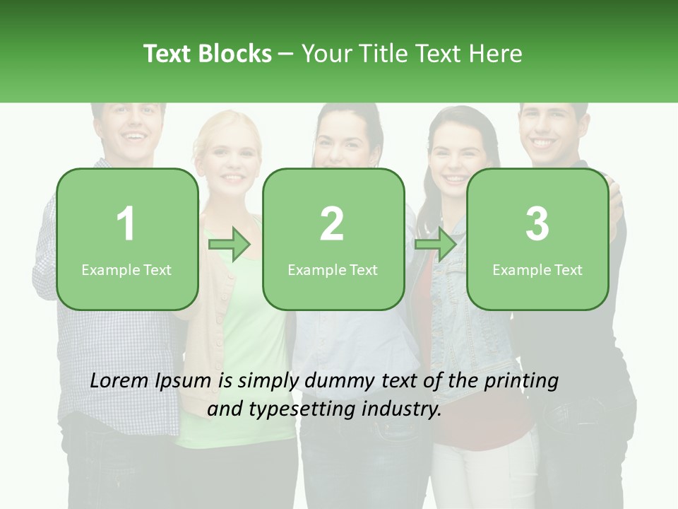 A Group Of People Holding Up Cell Phones PowerPoint Template