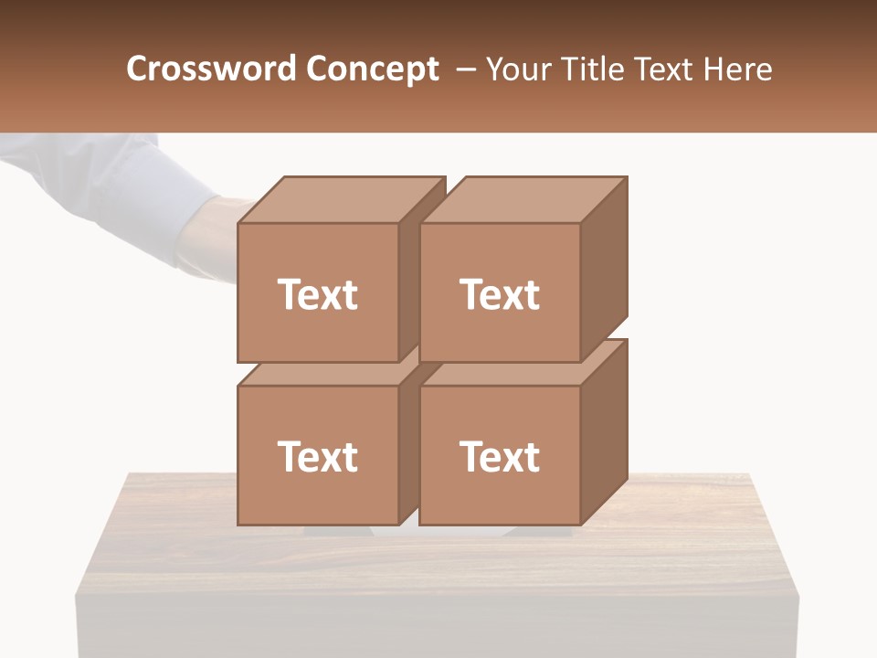 A Person Putting A Piece Of Paper In A Voting Box PowerPoint Template