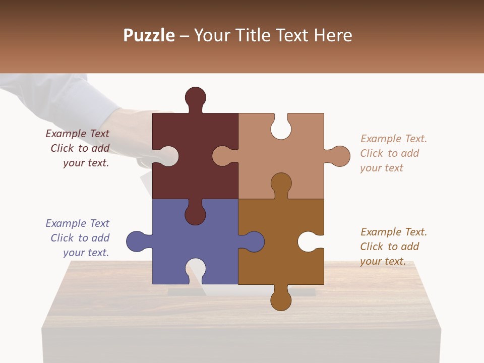 A Person Putting A Piece Of Paper In A Voting Box PowerPoint Template