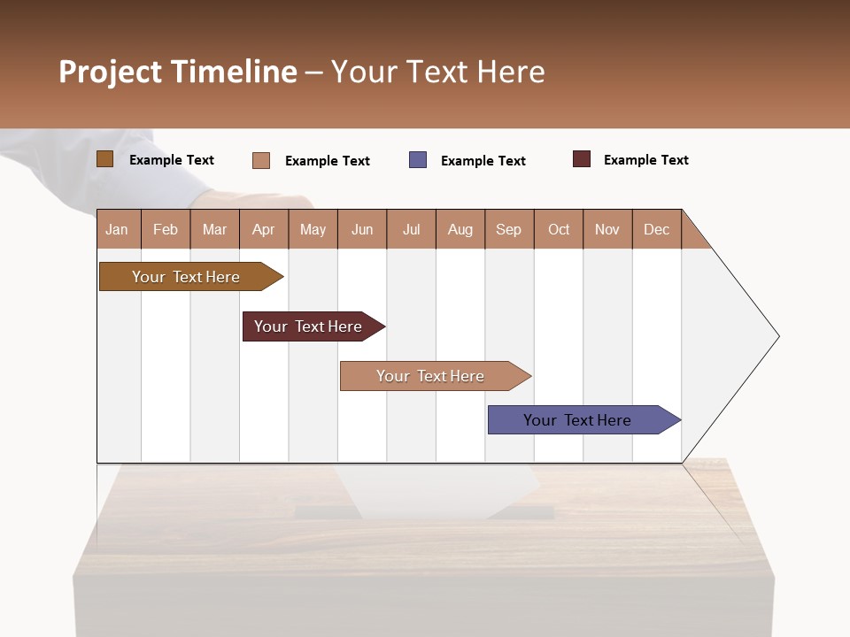 A Person Putting A Piece Of Paper In A Voting Box PowerPoint Template