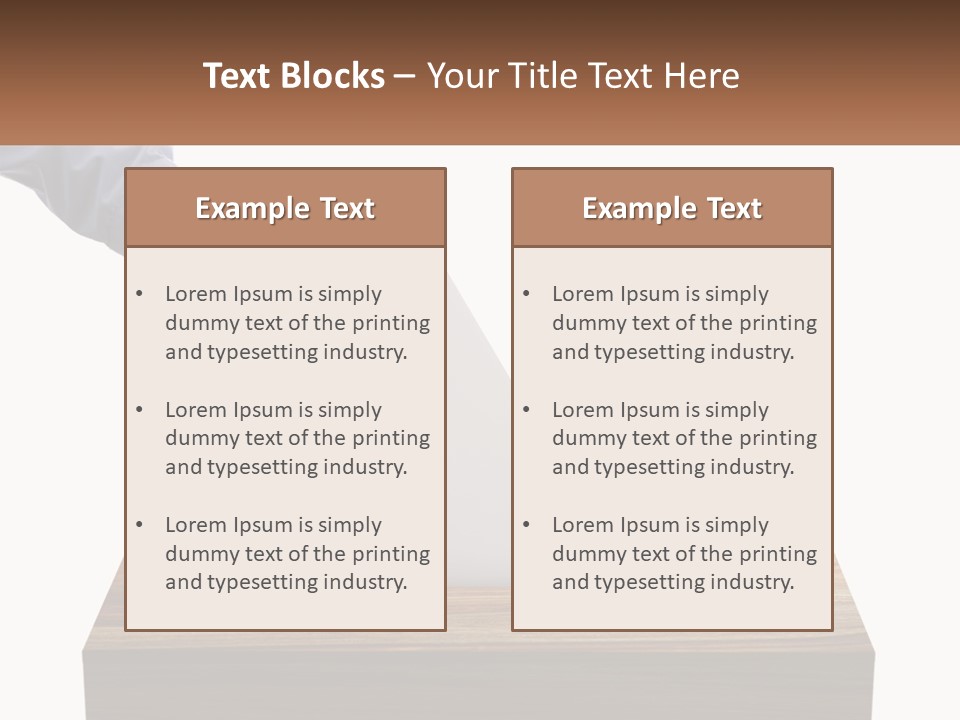 A Person Putting A Piece Of Paper In A Voting Box PowerPoint Template