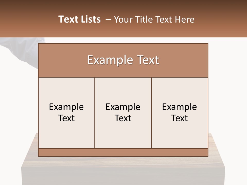 A Person Putting A Piece Of Paper In A Voting Box PowerPoint Template