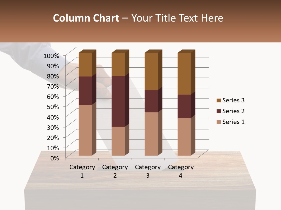 A Person Putting A Piece Of Paper In A Voting Box PowerPoint Template