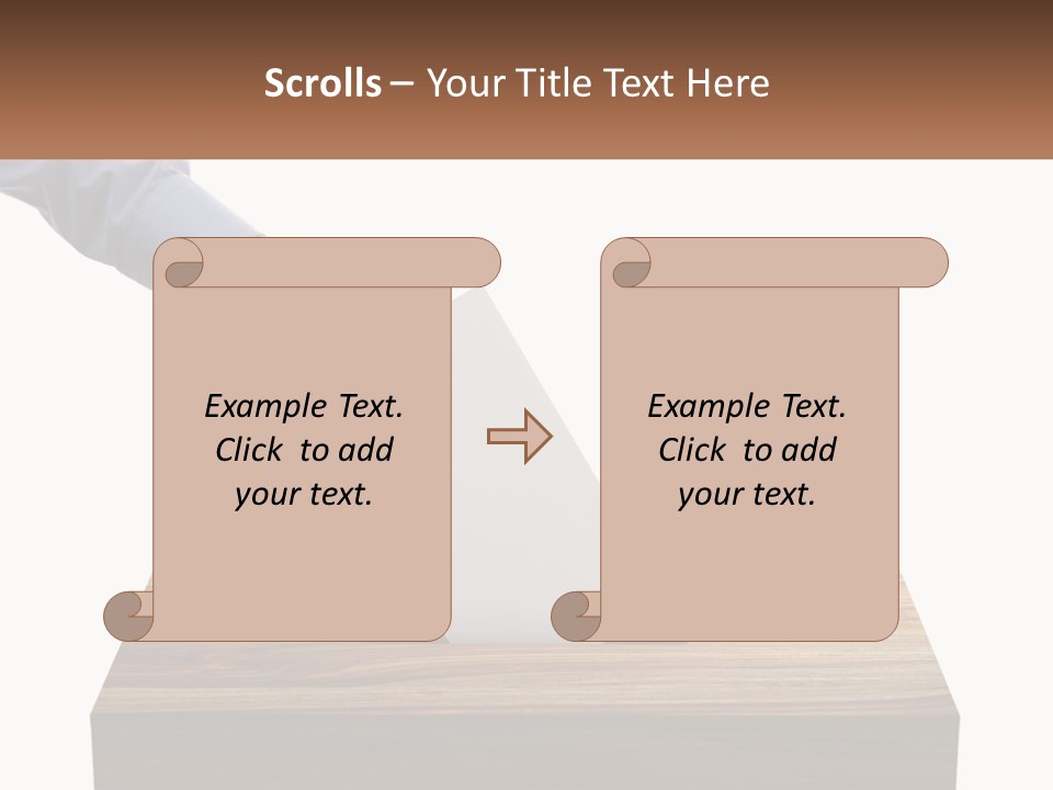 A Person Putting A Piece Of Paper In A Voting Box PowerPoint Template