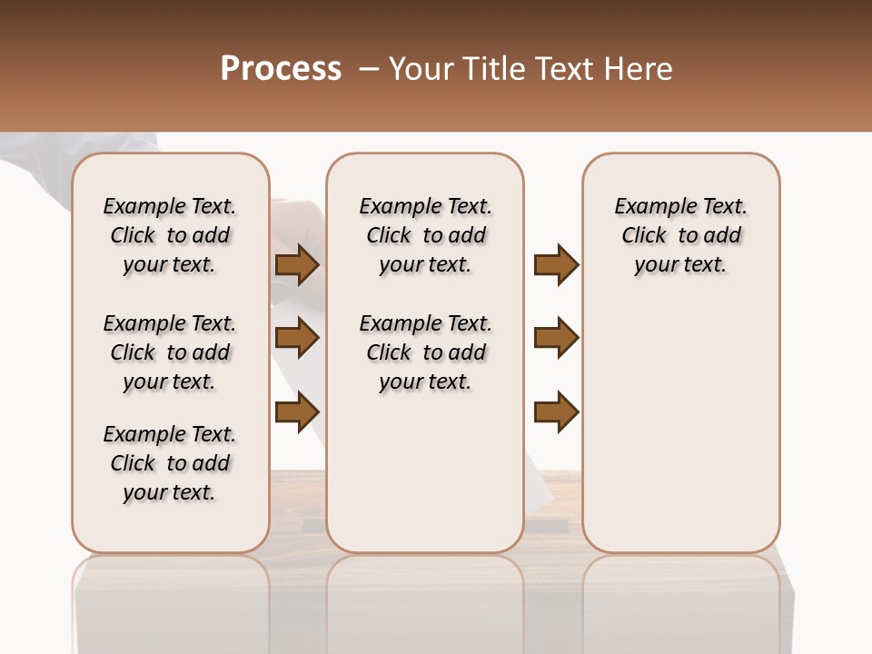 A Person Putting A Piece Of Paper In A Voting Box PowerPoint Template
