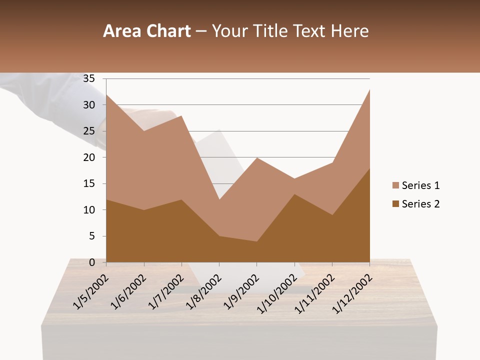 A Person Putting A Piece Of Paper In A Voting Box PowerPoint Template