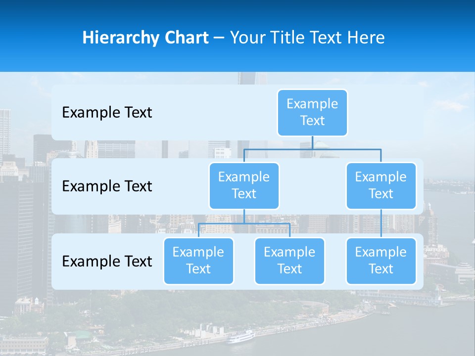 A Picture Of A Large City With A Lot Of Tall Buildings PowerPoint Template