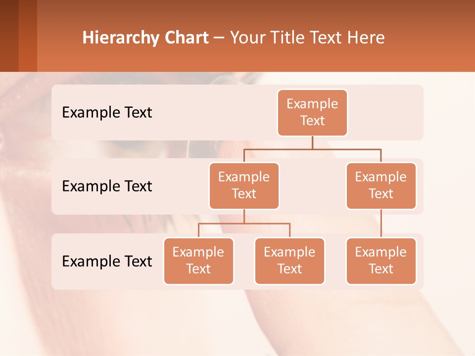 A Person Holding A Contact Lens Up To Their Eye PowerPoint Template