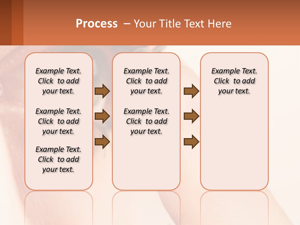 A Person Holding A Contact Lens Up To Their Eye PowerPoint Template