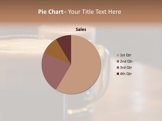 Two Mugs Of Beer Sitting On Top Of A Wooden Table PowerPoint Template