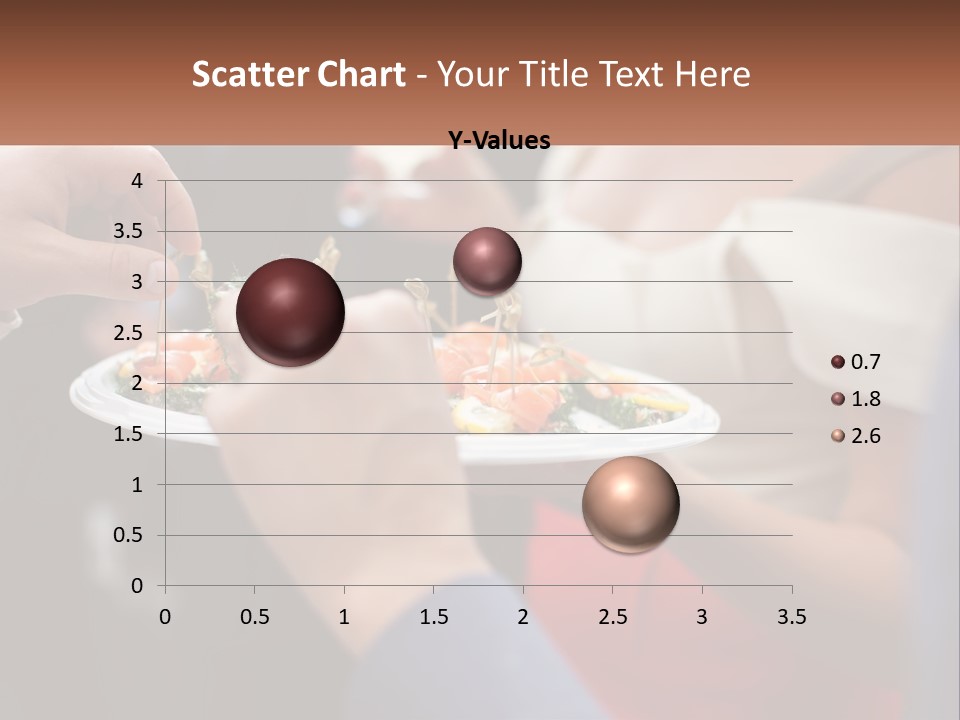 A Group Of People Holding A Plate Of Food PowerPoint Template
