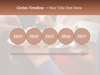 A Group Of People Holding A Plate Of Food PowerPoint Template