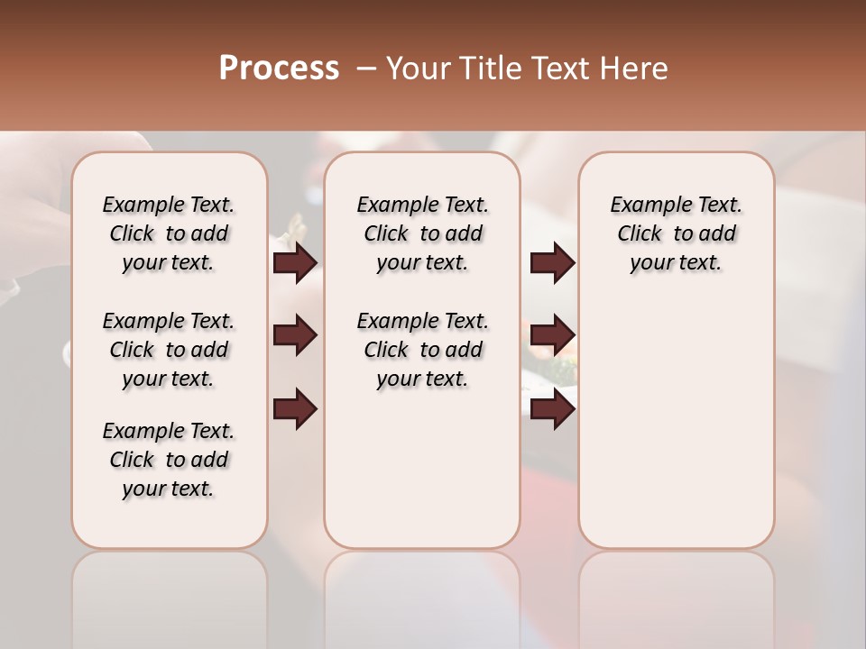 A Group Of People Holding A Plate Of Food PowerPoint Template